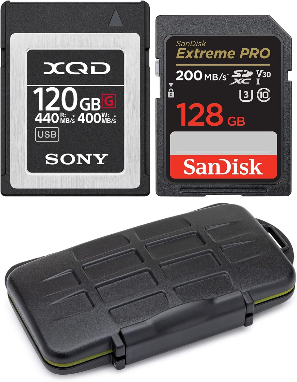 Sony 120GB XQD G Series Memory Card Bundle for Professionals