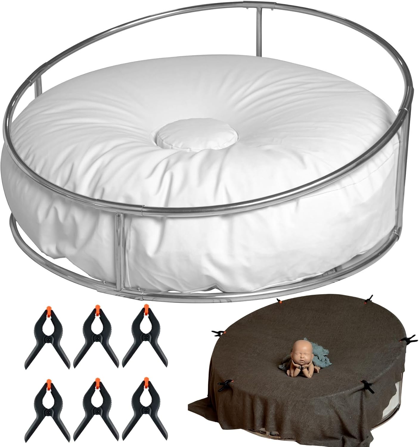 Newborn Posing Table and Beanbag for Stunning Baby Photos
