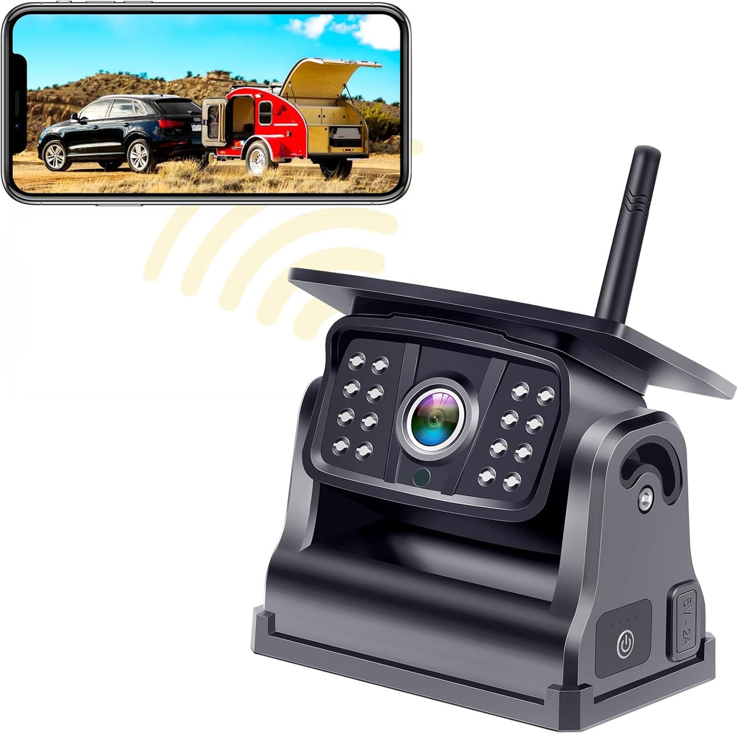 Clear Night Vision Wireless Backup Camera