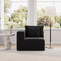 Left-Arm Novilla Modular Sectional Sofa - Modern Cloud Sectional Couch