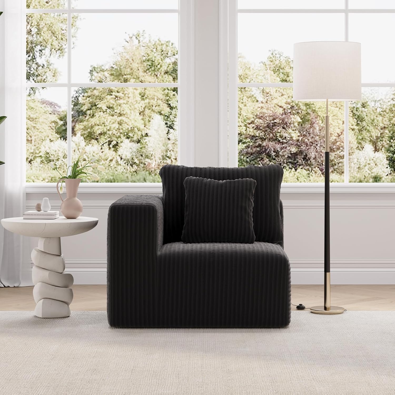 Novilla Modular Sectional Sofa: Modern Cloud Couch for Comfort