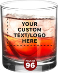 Custom Lexington Rocks Whiskey Glass 10.5 oz Set of 96 - Personalized
