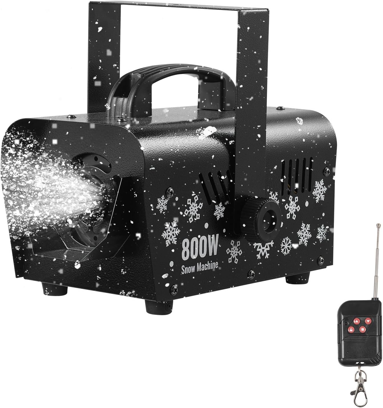 VEVOR Snow Machine - 800W Portable Wireless Snow Maker
