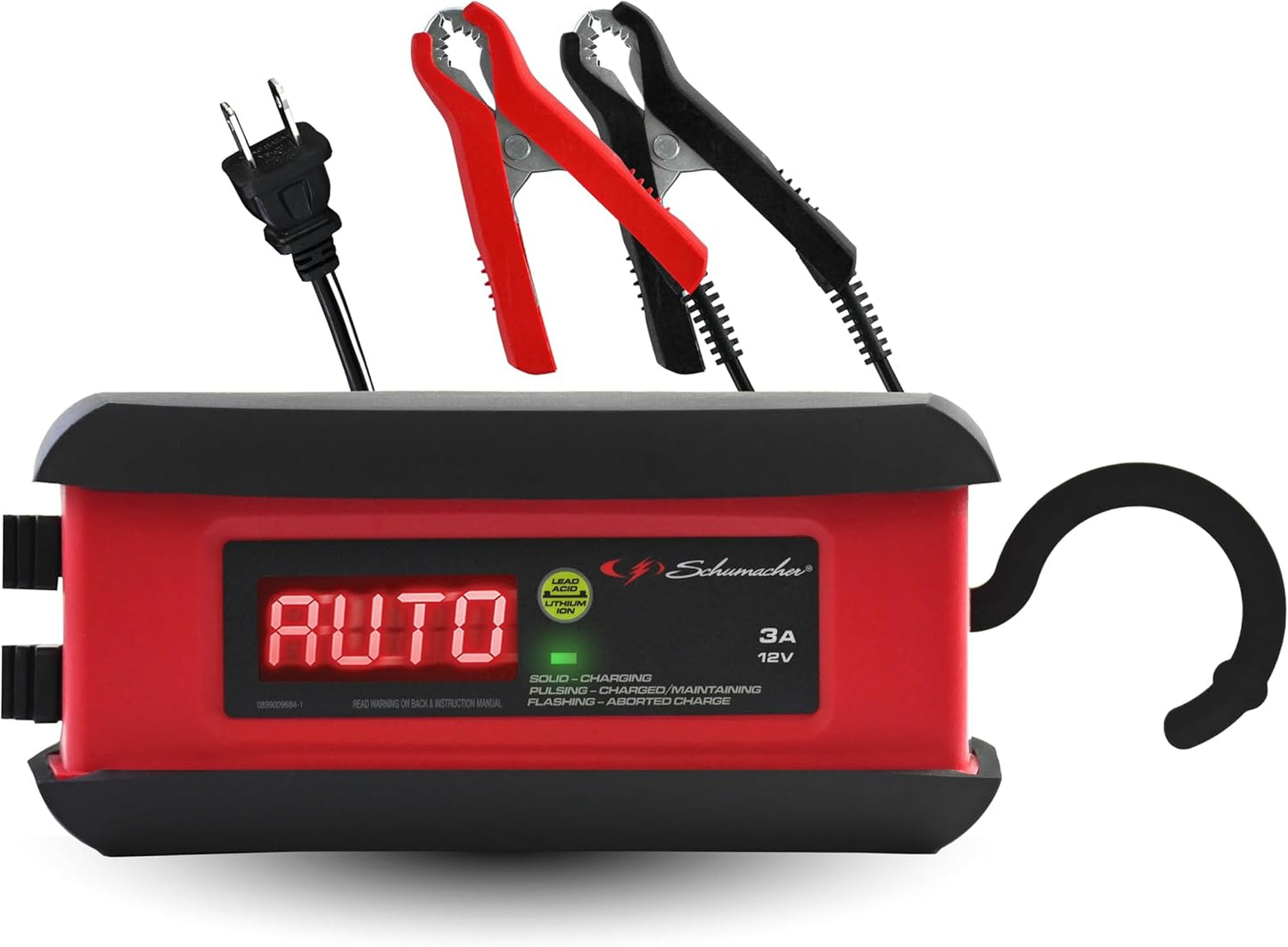 Schumacher Electric 3A Car Battery Charger and Maintainer