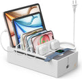 Bamboo Charging Dock Station for Multiple Devices - Organized Charging