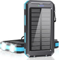 Power Bank 38800mAh Solar Portable Phone Charger - Fast USB-C Charging