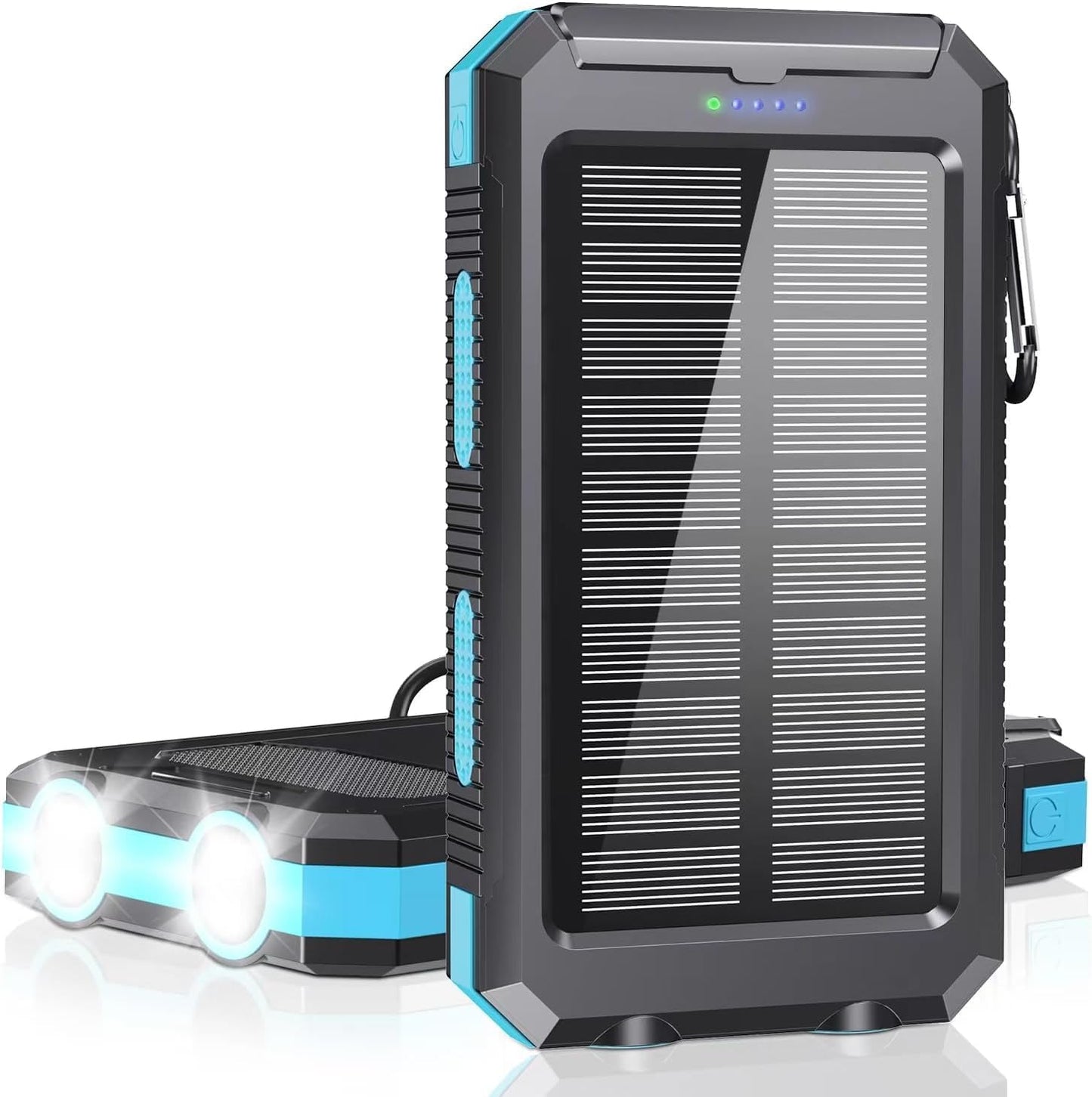 Power Bank 38800mAh Solar Portable Charger for Outdoor Use