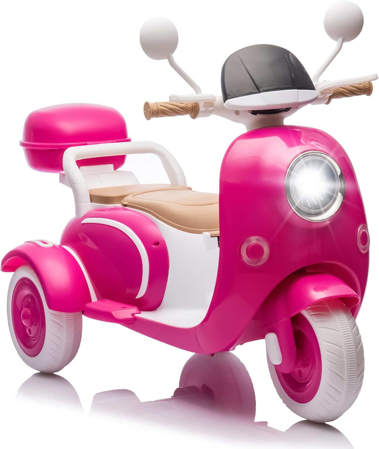 12V Kids Electric Motorcycle for Toddlers with 2 Seats