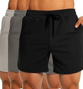CNRUWE Mens Workout Running Shorts Lightweight Breathable Gym