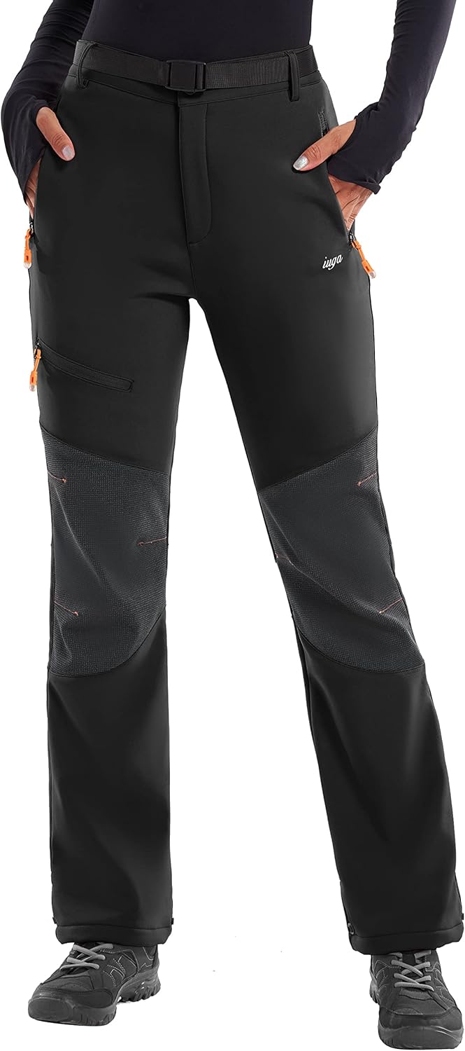 IUGA Women's Waterproof Insulated Snow Pants