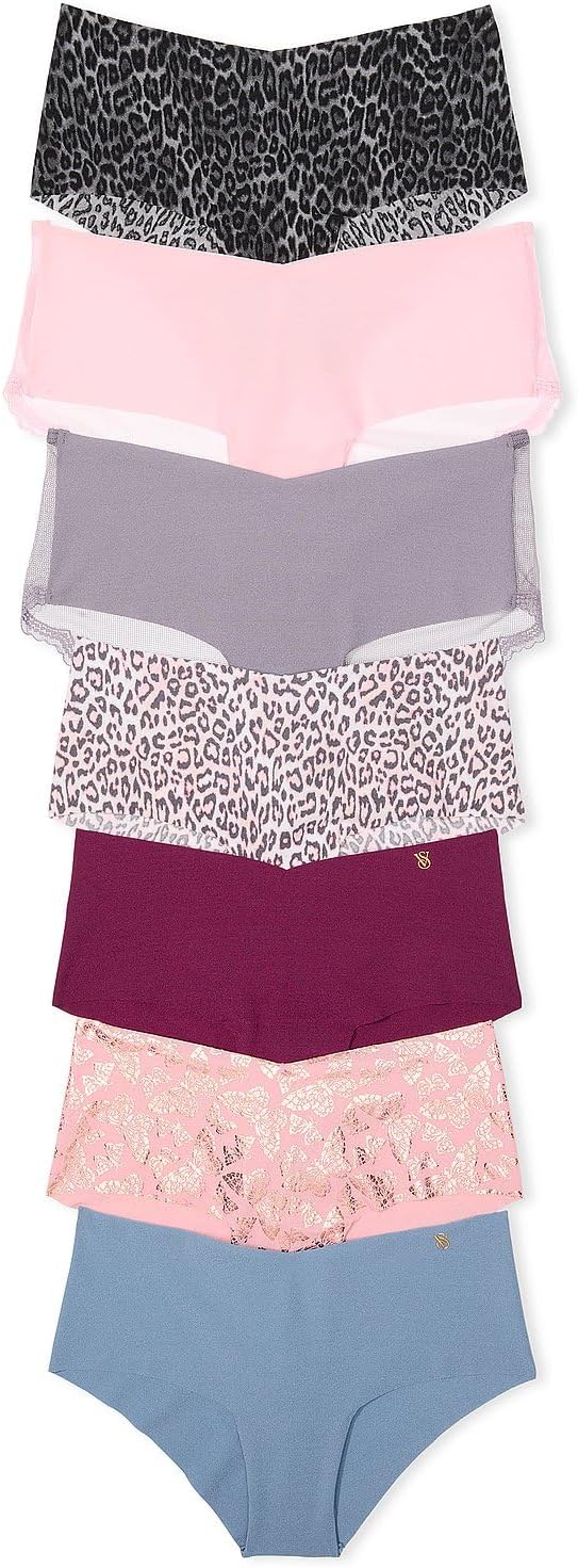 Victoria's Secret Women's No Show Cheeky Underwear Multi Pack