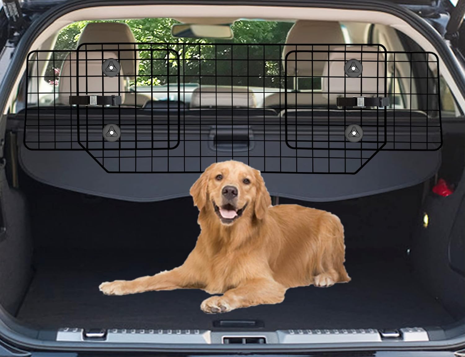 CASIMR Dog Car Barrier for SUVs, Trucks, and Vehicles Safety