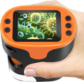 1000X Handheld Microscope for Kids 4K 2.0ft Screen - Portable Pocket