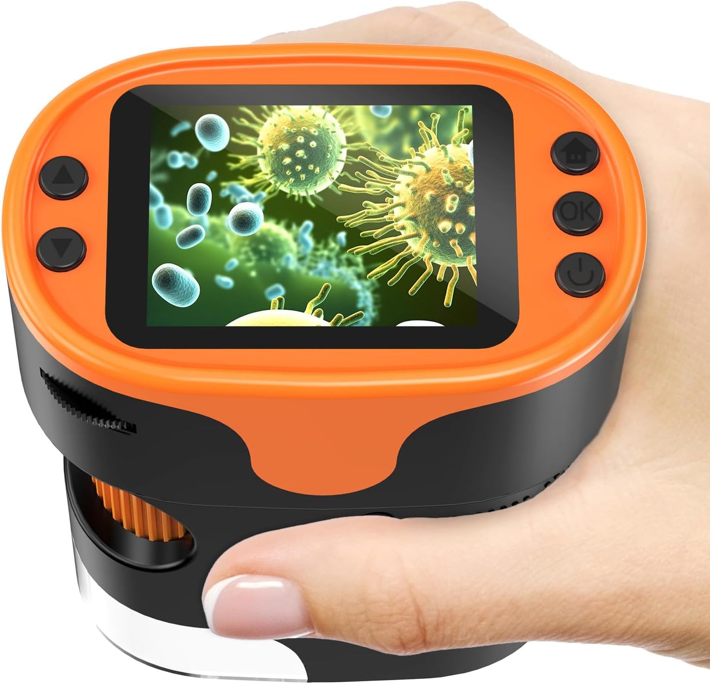 1000X Handheld Microscope for Kids - Portable Digital Microscope