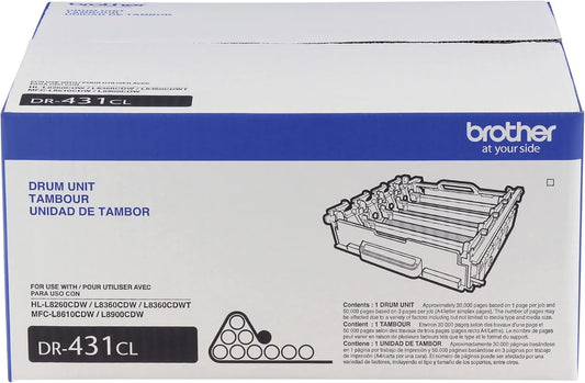 Refresh Your Prints with Brother DR431CL Drum - Black