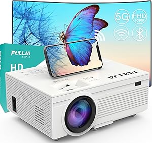 HD 1080P Mini Projector for Home Theater and Outdoor Movies