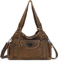 Angel Kiss Purses for Women Large Shoulder Hobo Tote - Multipocket