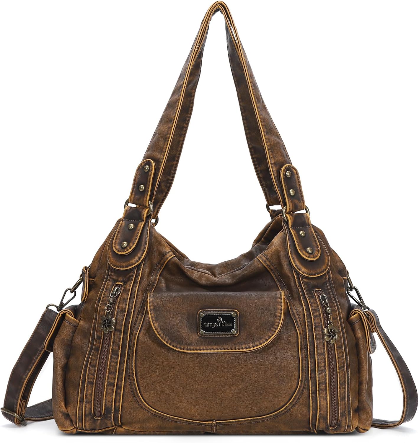 Angel Kiss Large Shoulder Bag Hobo Tote Purse for Women