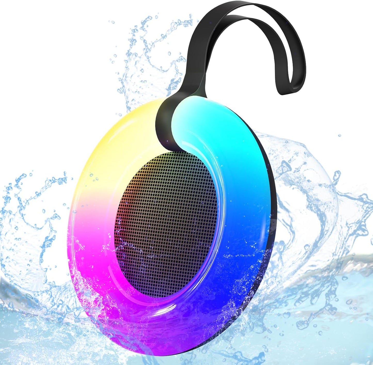 Dynamic LED Waterproof Speaker - Perfect for Outdoor Fun!