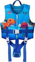 Kids Swim Vest Toddler Floaties Adjustable Safety Strap - Comfortable