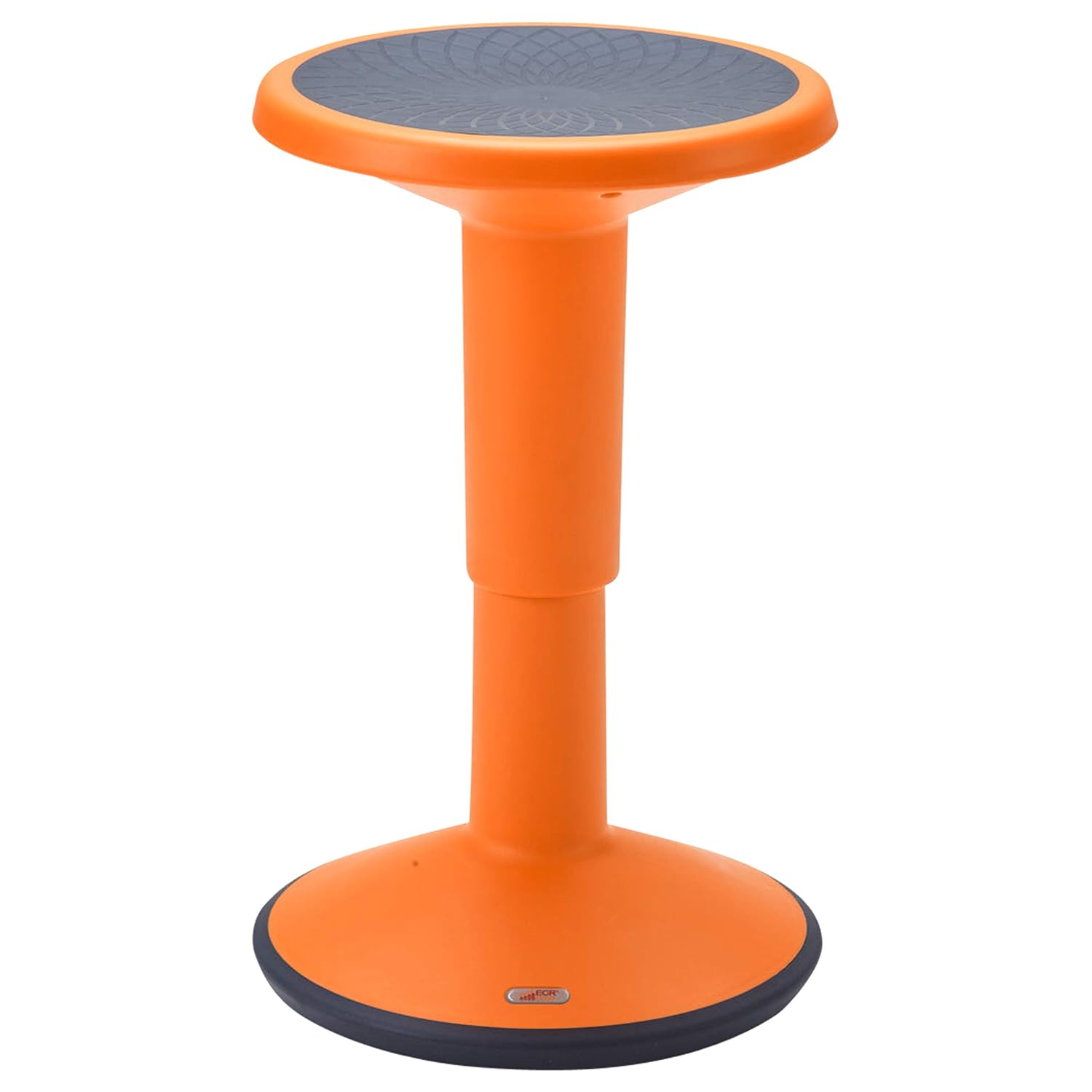 ECR4Kids SitWell Wobble Stool for Active Seating in Orange