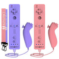 Wii Remote with Nunchuck 2-Pack - Replacement Controllers for Wii/Wii