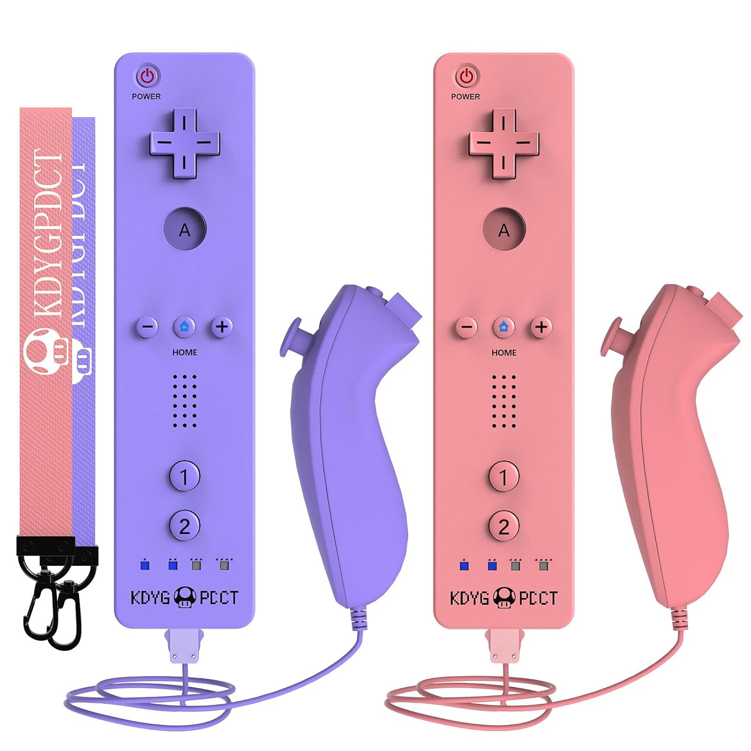 KDYGPDCT Wii Remote with Nunchuck Set for Nintendo Wii U
