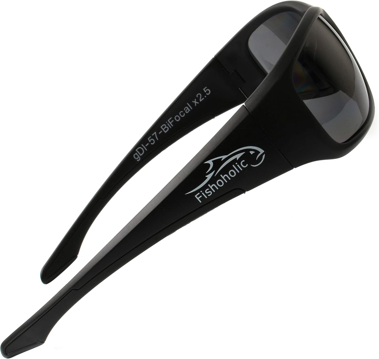 Fishoholic Polarized Bi-Focal Fishing Sunglasses with UV400