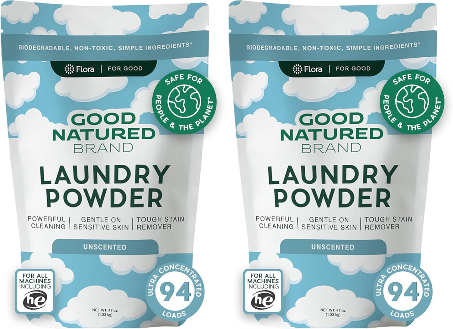 Stain-Free & Gentle Laundry | Eco-Friendly Powder