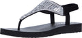 Skechers Women's Meditation-Rock Crown Flat Sandal - Cushioned Style