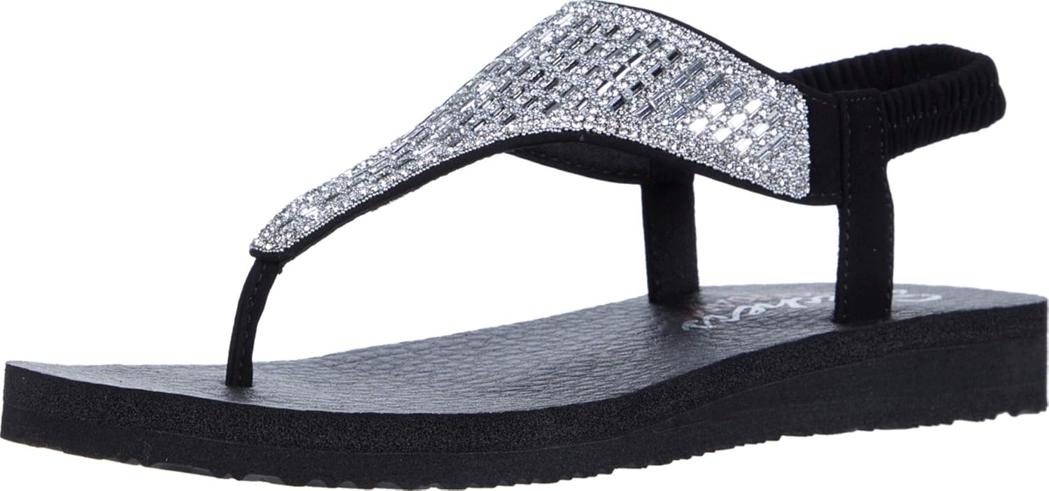 Skechers Women's Meditation-Rock Crown Flat Sandal Review