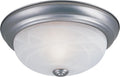 Designers Fountain 15 in 3-Light Flush Mount Ceiling Light - Pewter