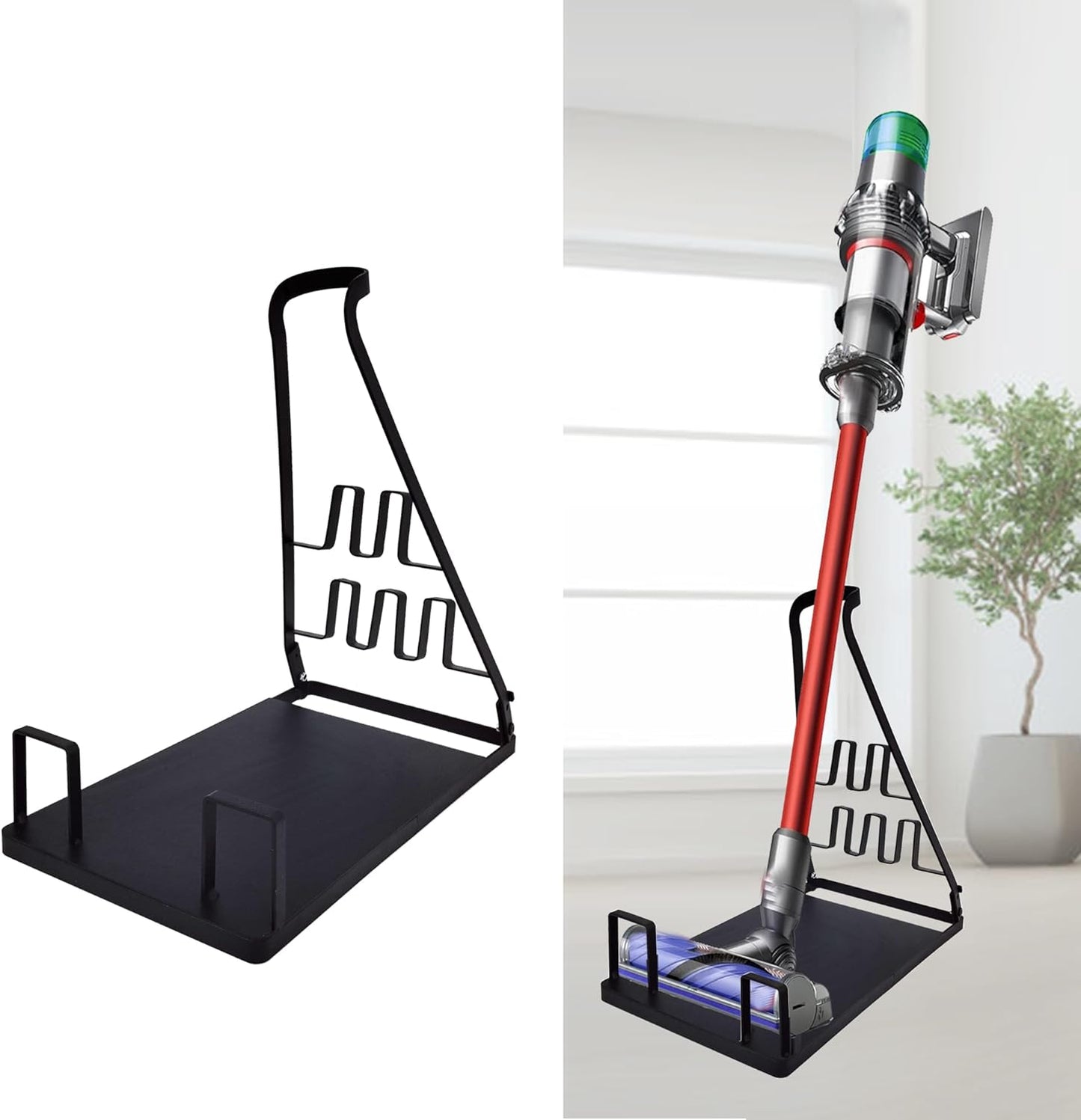Secure Vacuum Storage Stand - No Installation Needed!