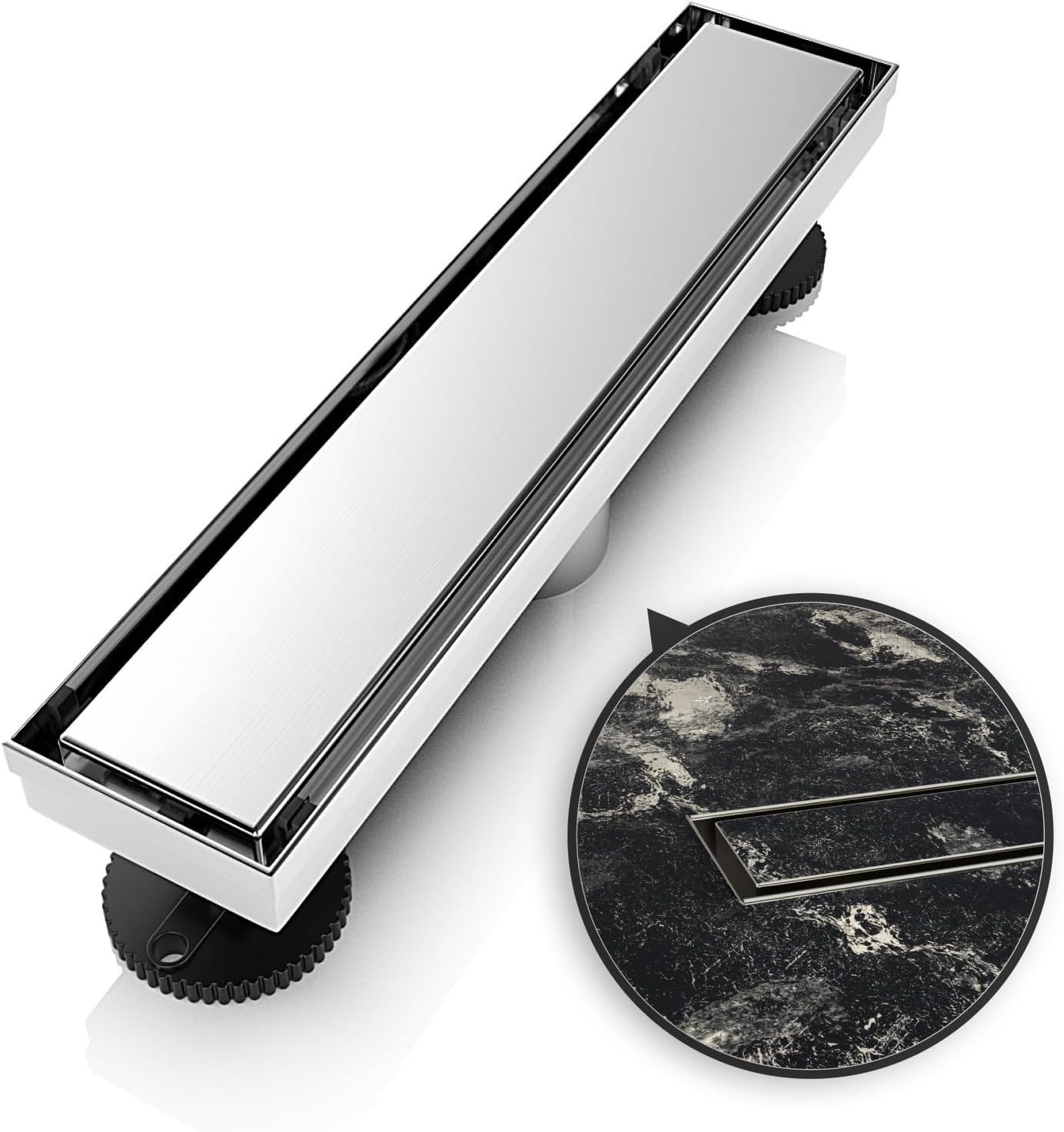 WEBANG 12 Inch Linear Shower Drain for Efficient Water Removal