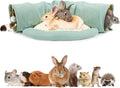 Bunny Tunnel Bed 2-in-1 Collapsible Tunnel Tubes Toys - Cozy Hideout