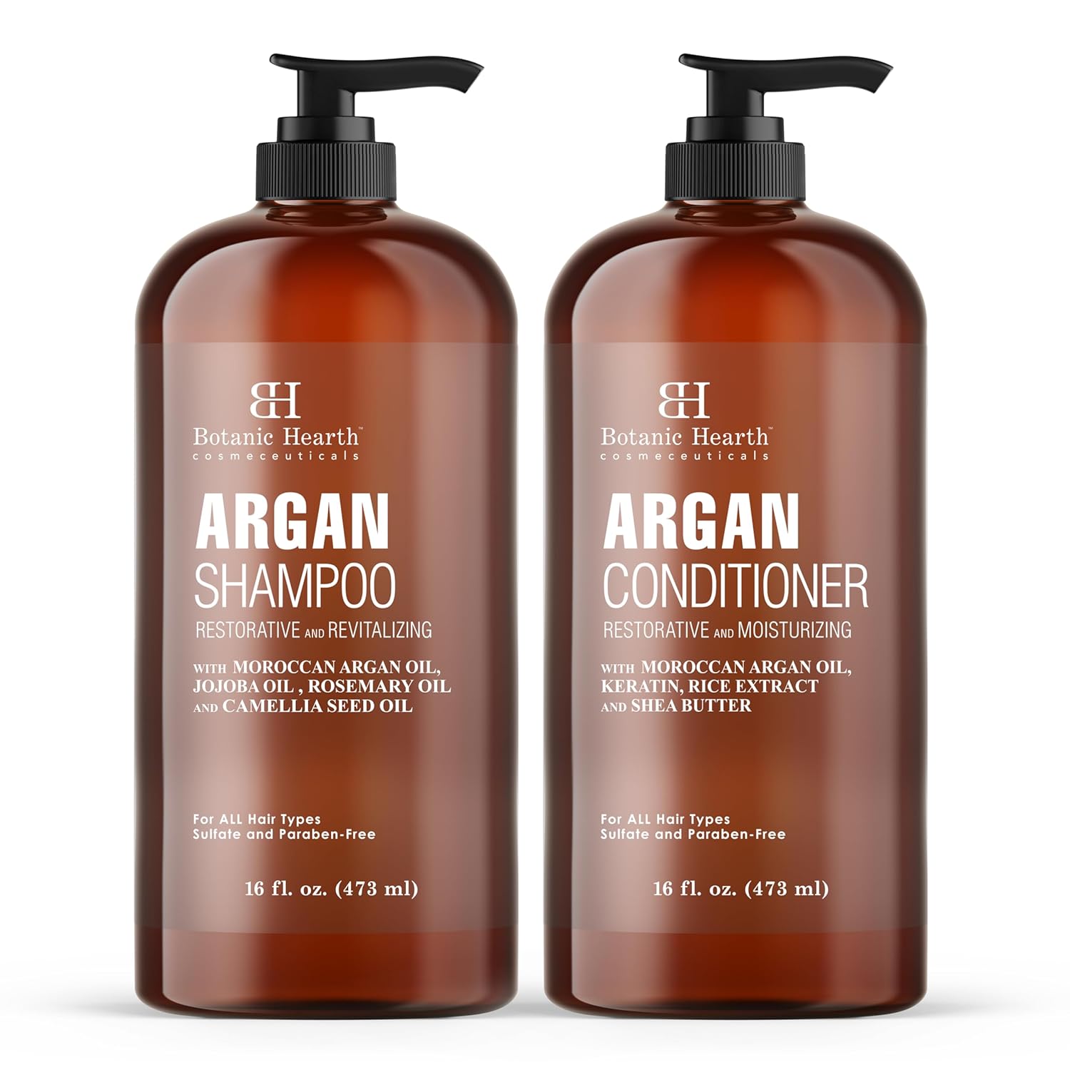 Argan Oil Duo: Restores & Moisturizes - 16oz