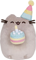 GUND Pusheen Birthday Cake Plush 9.5 in - Soft Party Plush