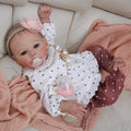 Lifelike Reborn Baby Dolls 18 in Realistic Newborn Girl - Soft