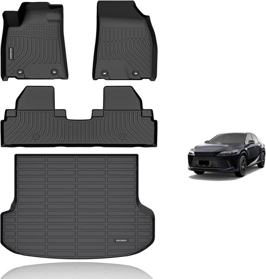 KELCSEECS Custom Floor Mats for Lexus RX 2010-2015 All Weather