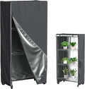 Wire Rack Cover 36 x 18 x 54 in - Heavy Duty 600D Waterproof Shelf