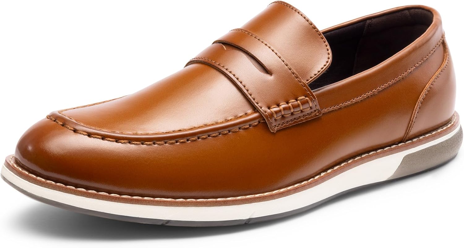 Bruno Marc Men's Dress Penny Loafer Slip-on Shoes for Comfort
