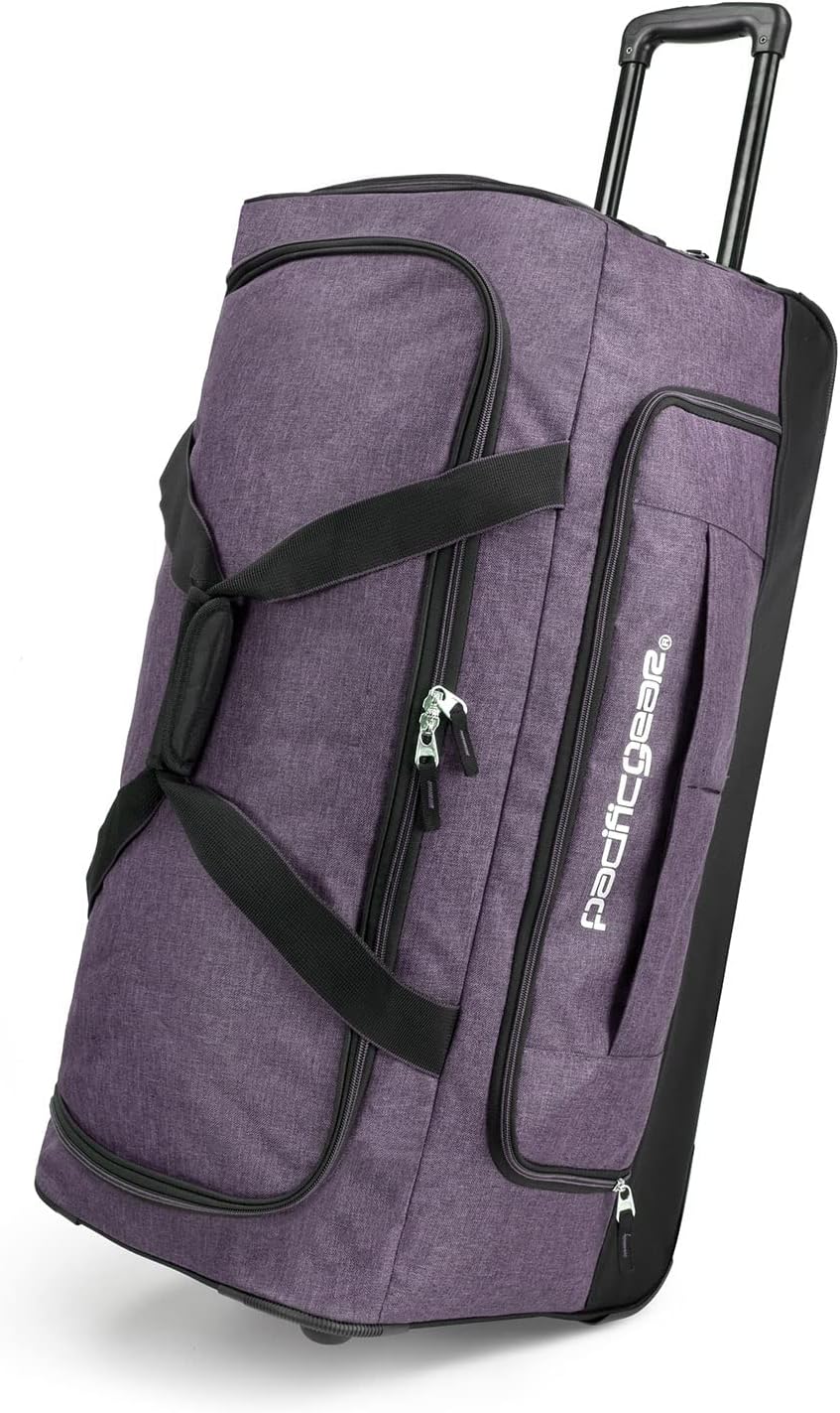 Pacific Gear Rolling Duffel Wheels - 30-inch Heavy Duty Bag