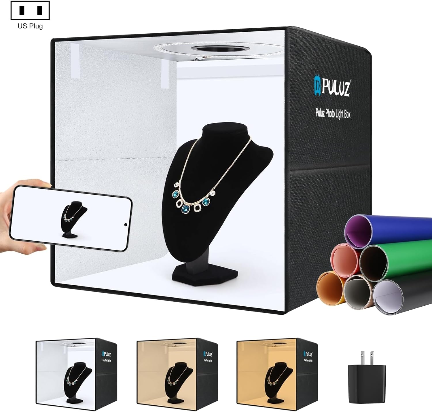 PULUZ Portable Photo Studio Light Box for Stunning Product Shots