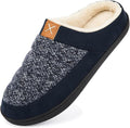 Memory Foam Slippers for Men - Soft Slip On Indoor Outdoor Clogs