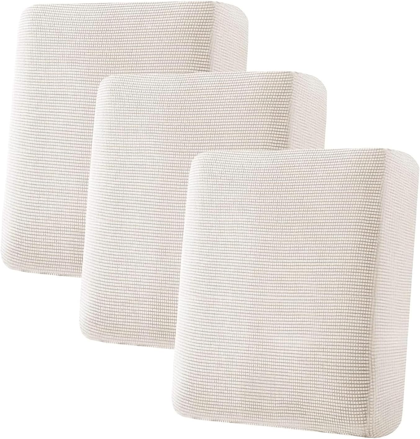 H.VERSAILTEX Super Stretch Sofa Cushion Covers for Comfort