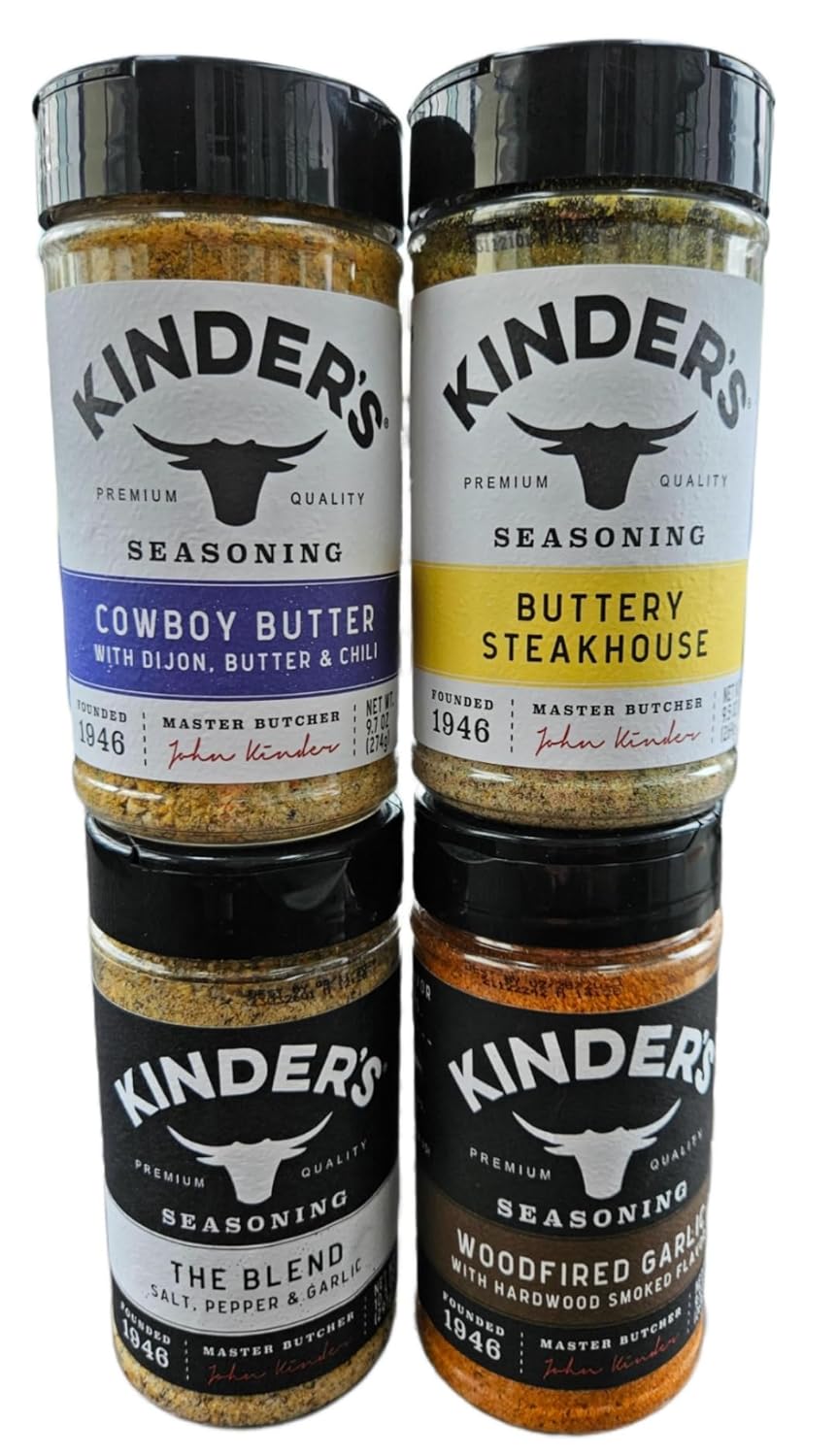 Versatile Seasoning Set for Flavorful Cooking by KINDERs Pantry