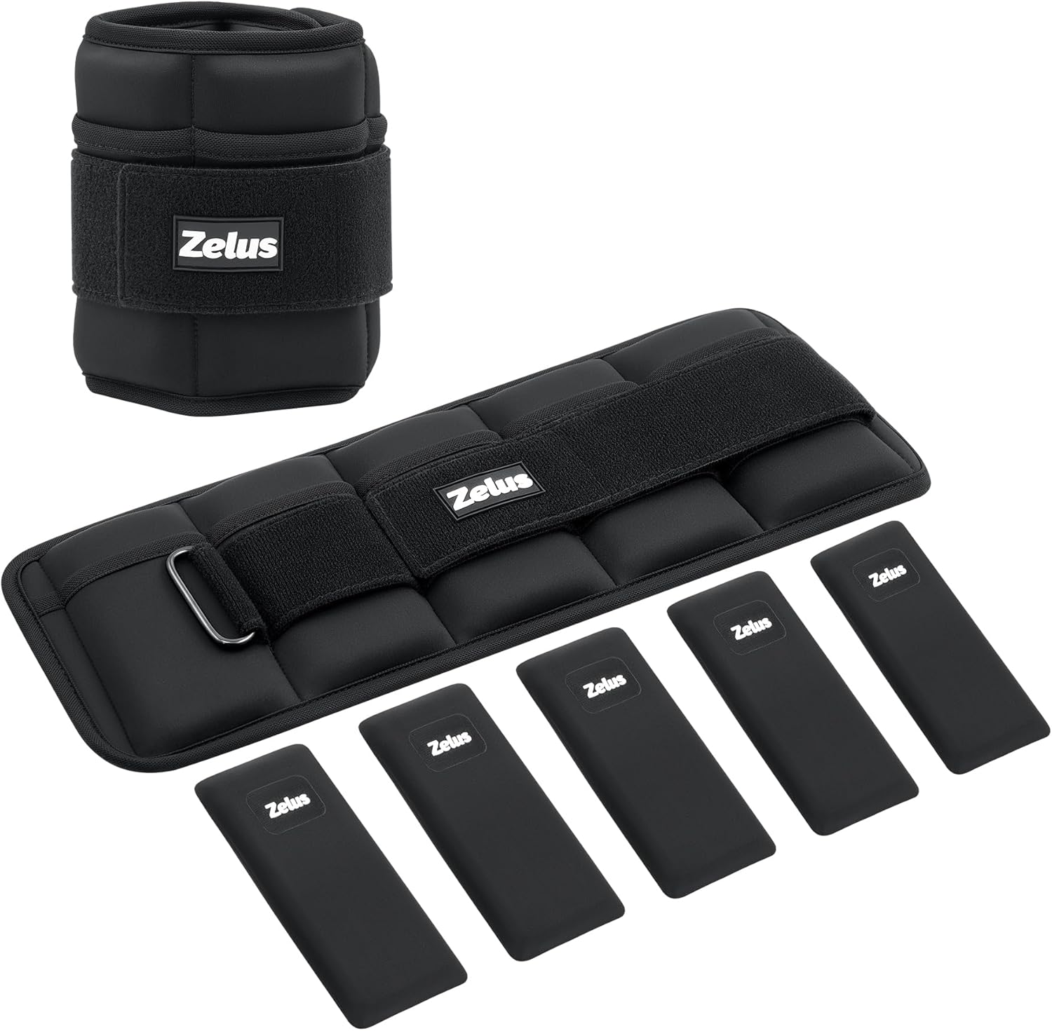 ZELUS Soft Iron Z-Fit Ankle Weights for Enhanced Workouts