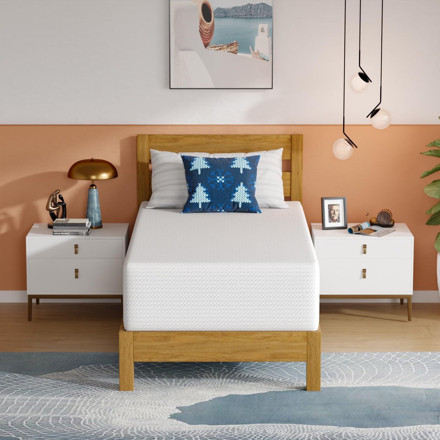 14 Inch Twin Foam Mattress for Bunk Beds and Daybeds