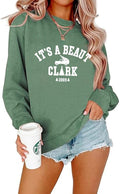 Festive Beaut Clark Xmas Crewneck Sweatshirt