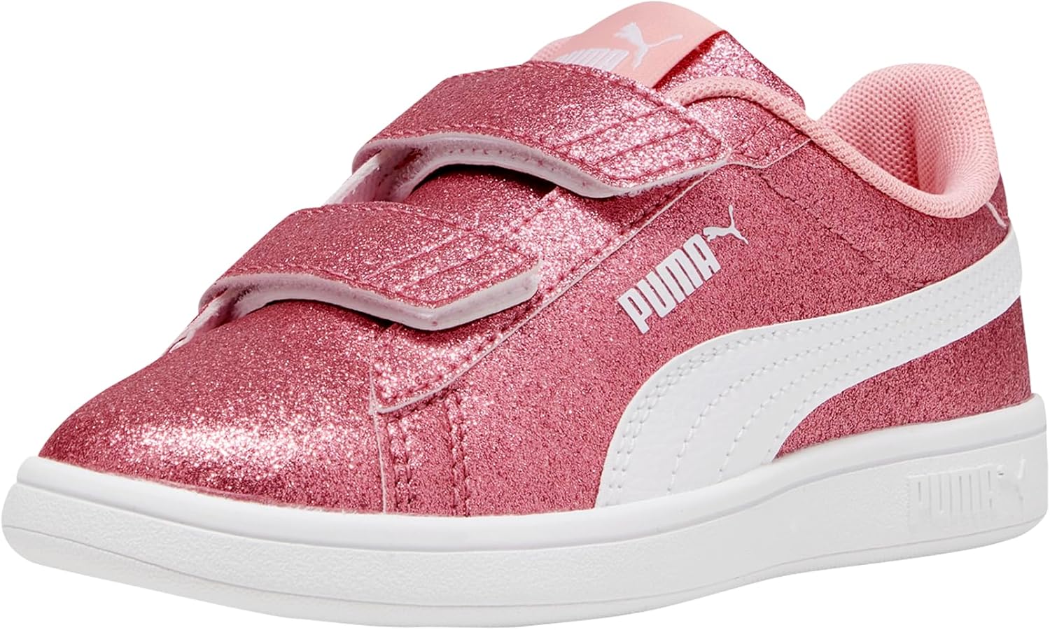 PUMA Unisex-Child Smash Hook and Loop Sneakers for Kids
